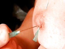 Needle Nipple Fucking