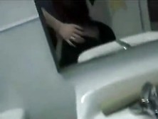 Swallow All The Cum In Public Toilet