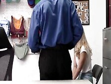 Super Cute Perky Blonde Fucked At The Lpos Office