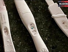 Leslie Mann Pink Panties During Pregnancy Test – Knocked Up
