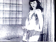 Amazing Pornstar Betty Page In Best Brunette,  Vintage Adult Clip
