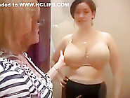 Bra Lady' Gropes Big Tits