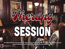 Therapy Session - Jordan Haze Wants To Come Out To His Therapist,  Marco Lorenzo.  Marco Helps Him Explore His Sexuality,  Raw
