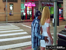 Blackedraw Blond Cutie Tourist Finds Bbc In The Big City
