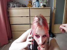 "hey,  Can I Blow Your Dong?" Cheating While On Phone With Bf.  Juicyjuus