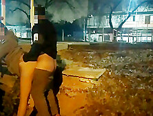 Girl Flashing Naked In The Street Fucking In Public Voyeurs And Caught By The Police