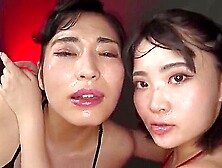 Evis-513 Saliva Covered Face Licking Lesbian Kiss