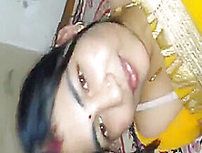 In Saree With Lovely Boobs And Seducing Face - Desi Bhabhi And Indian Desi Bhabhi