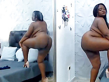 Female Ebony Chaturbate Big Ass Plus-Size Big Knockers Cam
