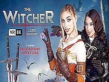 The Witcher (A Xxx Parody) - Mff Threesome Cosplay With And With Delilah Day And Alex Coal