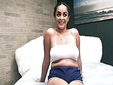 Bbcs Gigantic Ebony Cock Can’T Fit Inside 19 Yo Jizzed On Natural Boobs