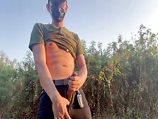 Outdoor Fun With Asian Boys Flying A Kite Turns Into Sexy Playtime
