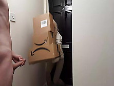 Crazy Need Jerking Off Dude Meet An Amazon Delivery Whore And She Decides To Help Him Jizz