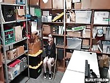 Poor Shoplyfter She Need To Suck A Cock