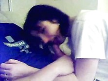 Horny Couple Fucking In Front Of The Webcamera