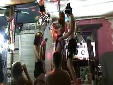 Hot Gets Horny And Fucked Freely In A Wild Party.