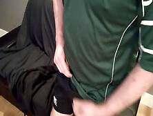 Rugby Cub Jerksoff His Thick Uncut Cock