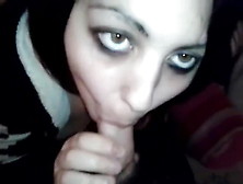 Home-Made Oral Sex With Swallow From Italian Bitch Huge Eyes