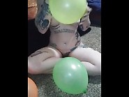 Latex Balloon Play