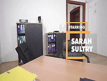 Point Of View - Office Ass Sex Sex Session With Immigrant Sarah Sultry