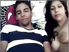 Indian Babe Sucks A Cock On Webcam