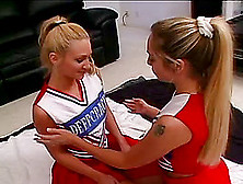 Blonde Cheerleader In Uniform Having Her Anal Screwed Hardcore