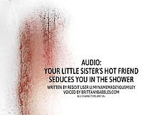 Audio: Your Little Sister's Cute Friend Seduces You In The Shower