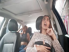 My Bf Records Us With My Friend Using Lovense In His Car