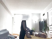 Amateur Masseuse Is Filmed While Providing Her Client With A Relaxing Back Rub
