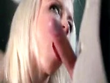 Cfnm,  Hot Blond Walks Up To Well Dressed Guy,  Unzips His Pants And Blows Him