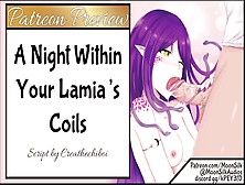Extended Patreon Preview: A Night Within Your Lamia's Coils Part One