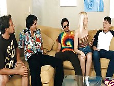 Sexy Blonde Laurie Foreman Seduces Sucks And Fucks Three Guys To Assert Her Dominance As The Households Queen Slut