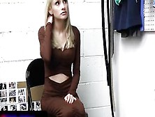 Shoplyfter - Tall Big Tit Barely Legal Offers Her Tight Juicy Cunt To Gotten Out Of Troubles For Stealing
