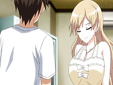 Hentai Asian Cartoon Eroge Horny Blonde Maid Gives A Sloppy Bj And Let You Sperm Between Her Boobs