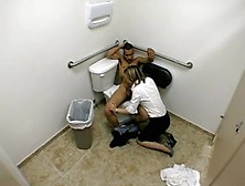 Hardcore Fuck In A Public Toilet