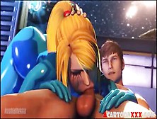 Big Tits Samus Aran Fucked By Huge Cocks And Aliens