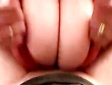 Big Humongous Oiled Natural Boobs Bouncing On His Penis Titfuck Titjob Cum Between Titted (Come View More!!)