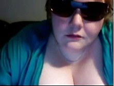 Hot Bbw Teasing With Huge Tits And Cleavage