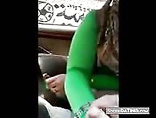 Hijabi Girl Sucking Cock In The Car