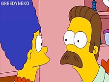 Marge X Flanders (Having Alluring Sex)