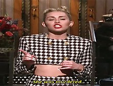 Miley Cyrus In Saturday Night Live (1975)