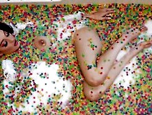 Strange Tub Of Cereal Porn With Weird Food Play And Orgasms