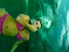 Sexy Bikini Girls Underwater Swimming Video. Mpg