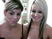 Two Lesbian Teens On Webcam