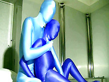 Blue Zentai