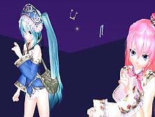 【Mmd】Lonely Tropical Fish [Tda-Style Miku Luka]【R-18】