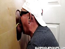 He Really Loves Blowing That Glory Hole Tool Like A Pro