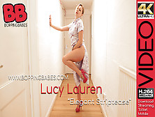 Lucy Lauren - Elegant Striptease - Boppingbabes