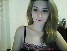 Cute Webcam Teen Teases (No Sound) So Horny Blond