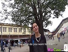 Attractive Czech Teenage Slut In Private Amateur Sex Tape In Public Place
